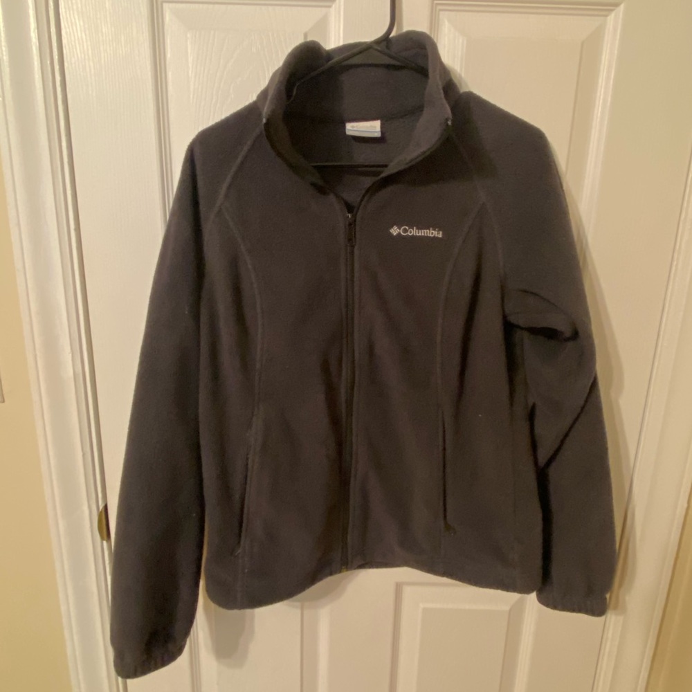 Columbia Zip Up Fleece Jacket- Women’s Medium